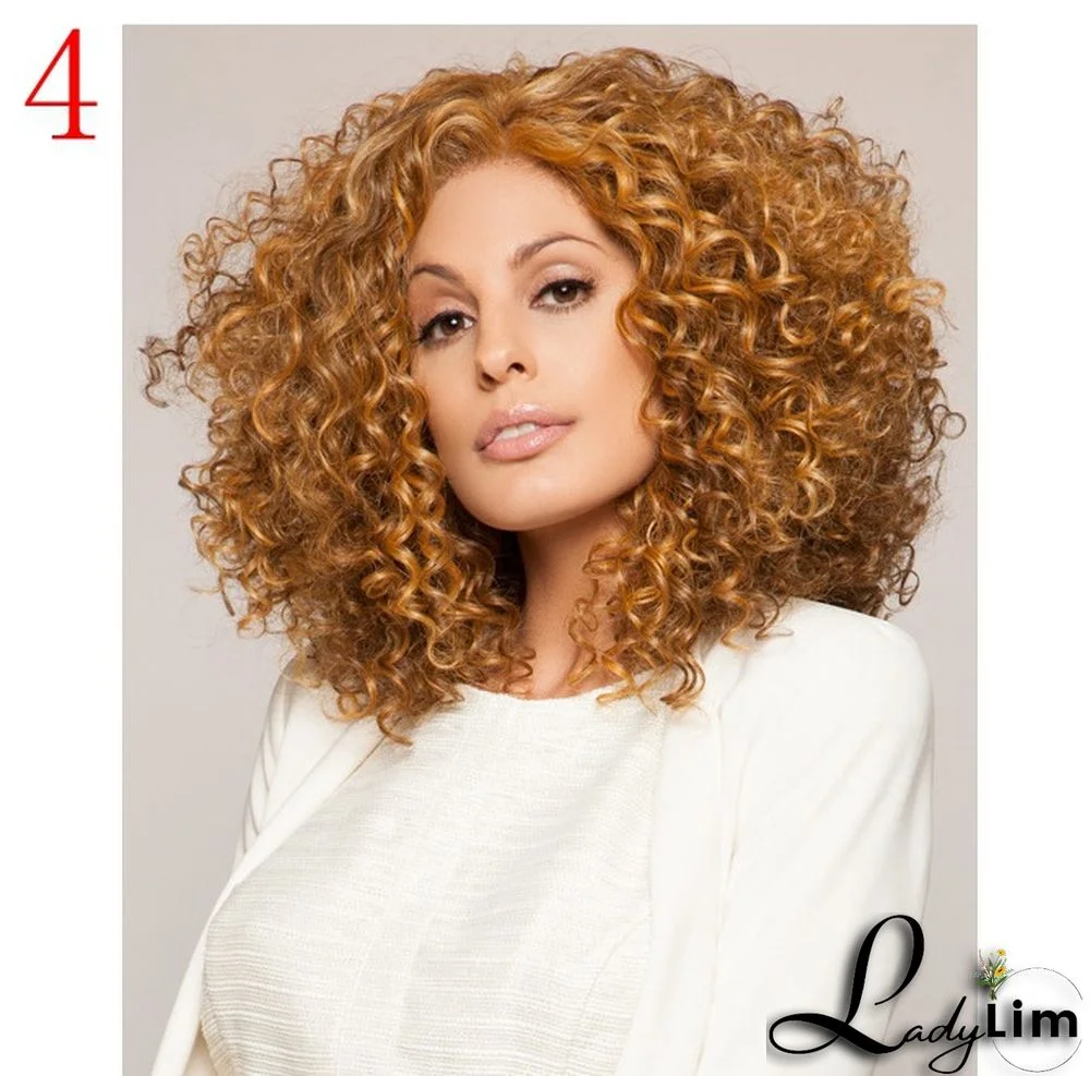 Women Curly Miss Wig