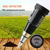 Soil Moisture PH Meter Metal Sensor Probe Acidity Humidity Tester for Garden