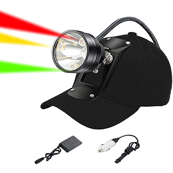 GearOZ Coon Hunting Lights Headlamp for Coyotes Hog Predators, Rechargeable & Waterproof, 6