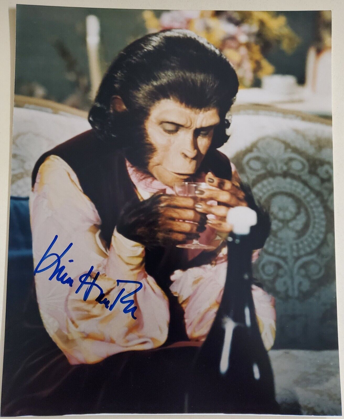 KIM HUNTER SIGNED AUTOGRAPHED THE PLANET OF THE APES COLOR Photo Poster painting WOW!!!!