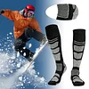 Winter Thermal Ski Socks Thicken Warm Hiking Socks Over-The-Knee Wool Socks