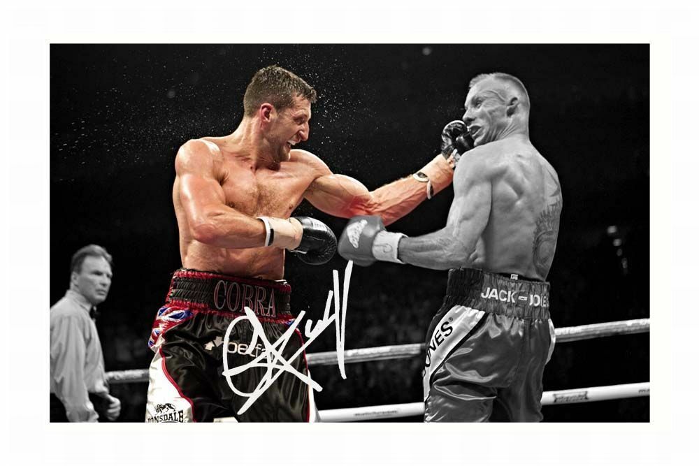 CARL FROCH AUTOGRAPH SIGNED Photo Poster painting POSTER