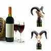 Antelope Horn Skull Wine Stopper Creative Home Decoration Red Wine Bottle Stopper Buffalo Stopper Ornaments Simulation Jagermeister