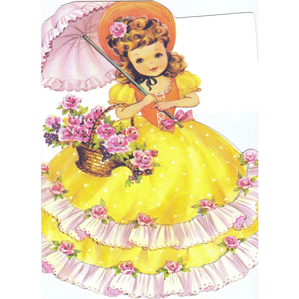 

Girl - Round Drill Diamond Painting - 30*40CM, 501 Original