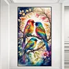 (40*70cm)Birds - Full Round Drill Diamond Painting