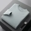 Men's New Autumn and Winter Round Neck Thickened Wool Sweater