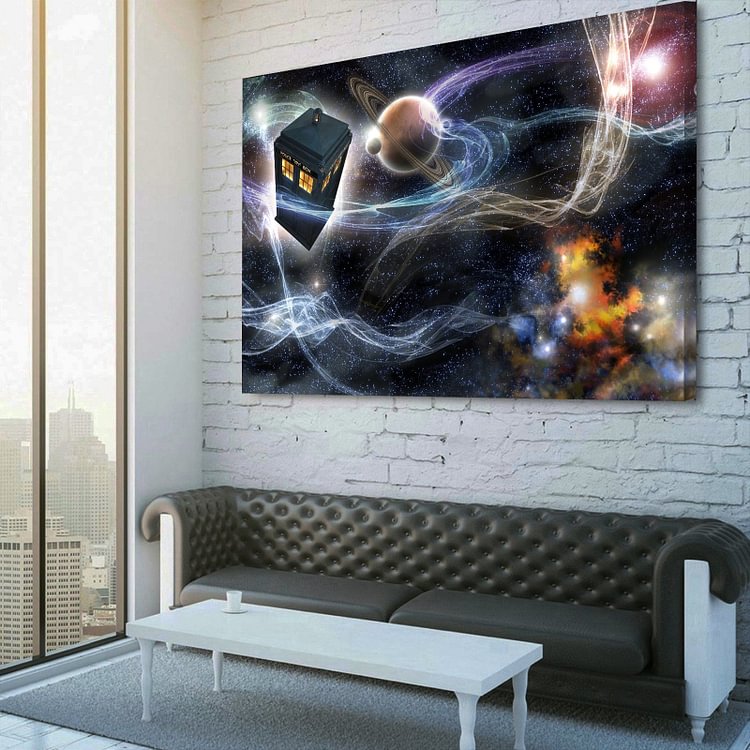 Doctor Who Tardis Canvas Wall Art