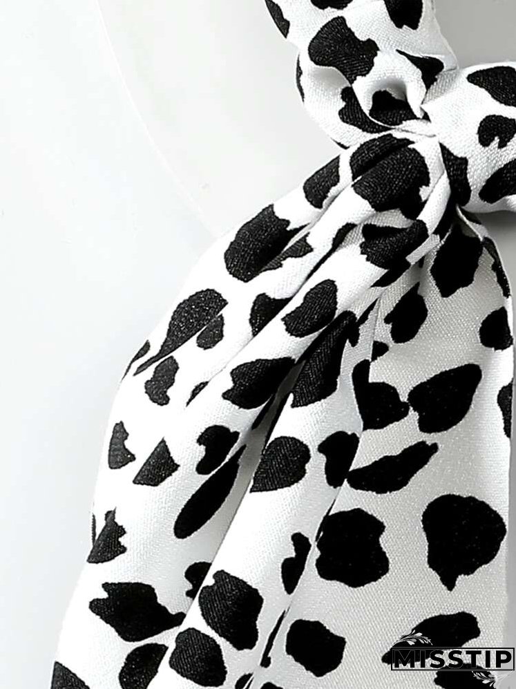 Allover Graphic Hair Tie