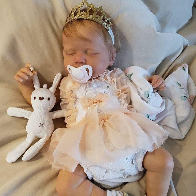  [Heartbeat Dolls]20'' Jauilia Handmade Truly Newborn Reborn Baby Doll Girl, Best Gift for Children - Reborndollsshop.com®-Reborndollsshop®