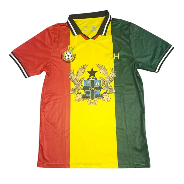 【S-2XL】26/27 Ghana Tri-Color Spliced ​​Jersey