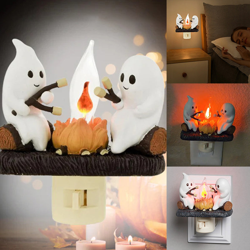 Ghost Bonfire Flashing Night Lights - tree - Codlins