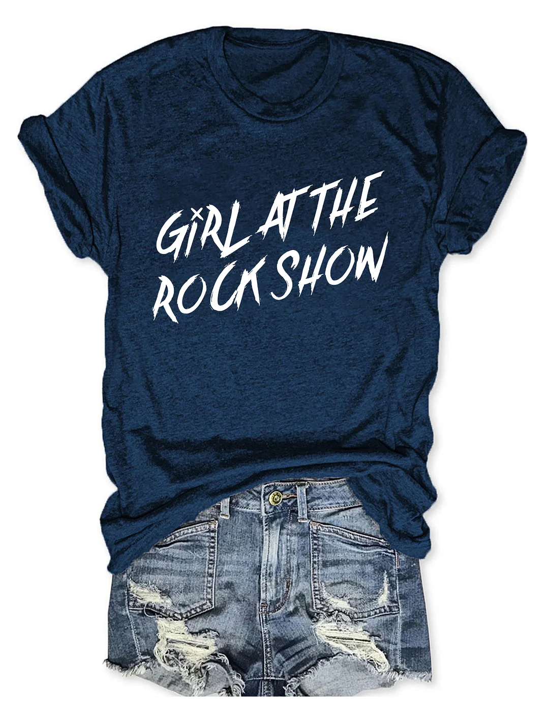 Girl At the Rock Show T-Shirt