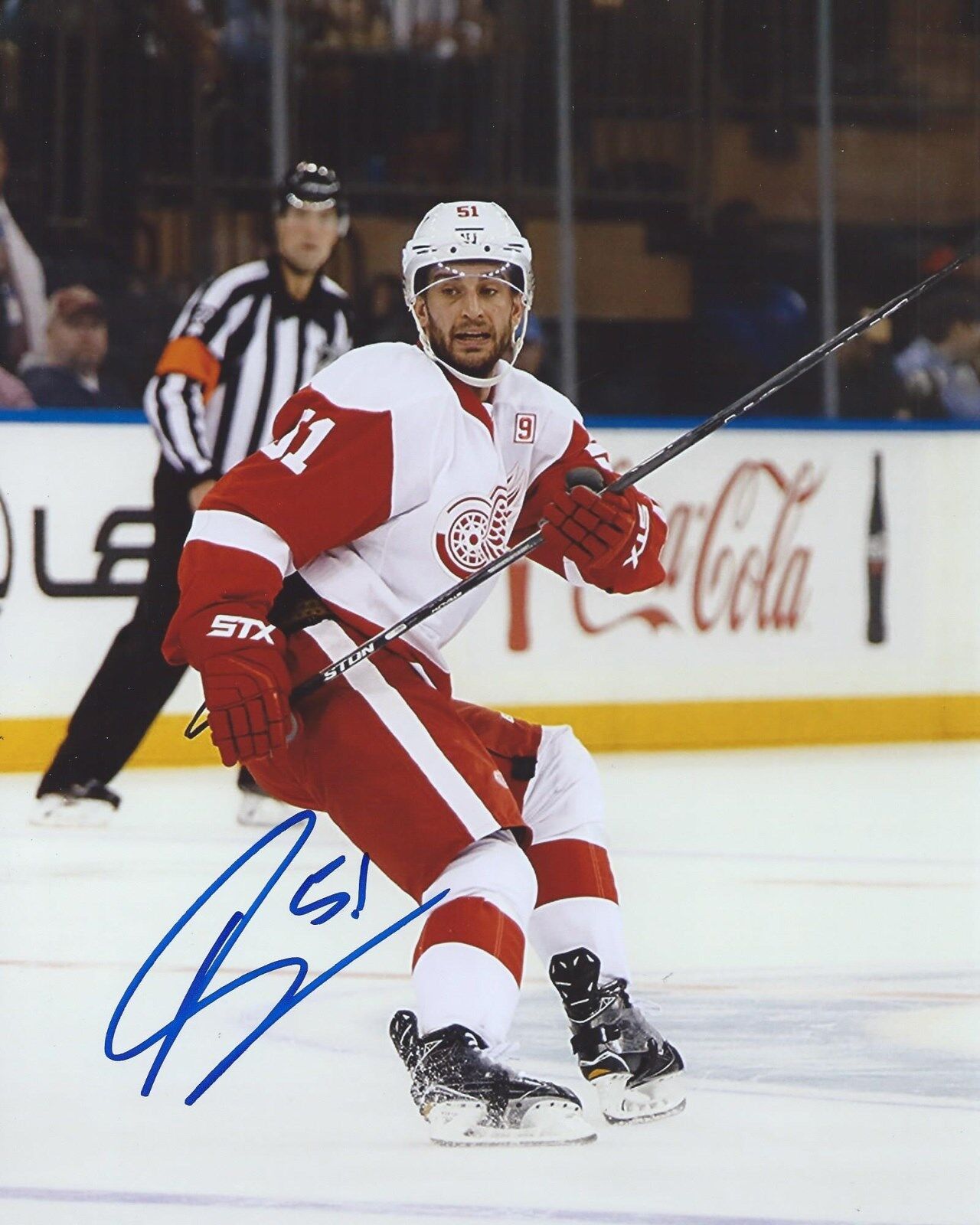 Frans Nielsen Signed 8x10 Photo Poster painting Detroit Red Wings Autographed COA B