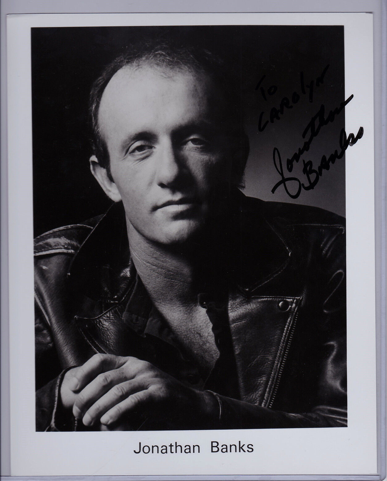 Jonathan Banks Hand Signed Autographed 8x10 Picture Photo Poster painting Breaking Bad Rare