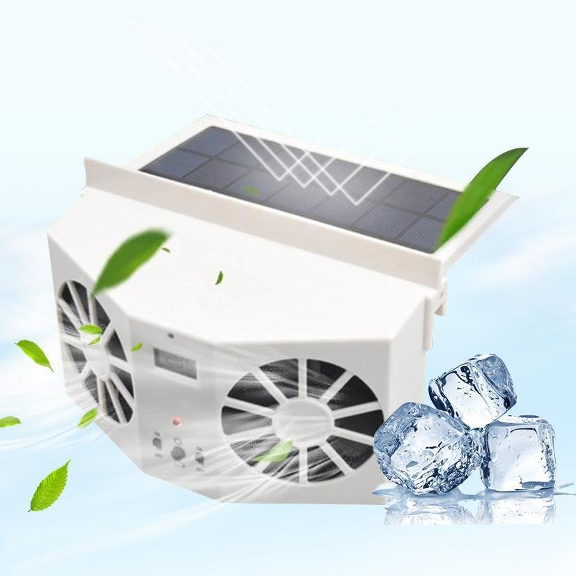 Car Cooling Fan Solar Powered Car Exhaust Fan