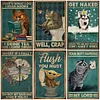 (Multi-Style) Animal Retro Poster Quotes - Cross Stitch（Poster Cross stitch）