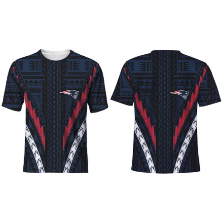 Men's New England Patriots Navy T-Shirt 317W