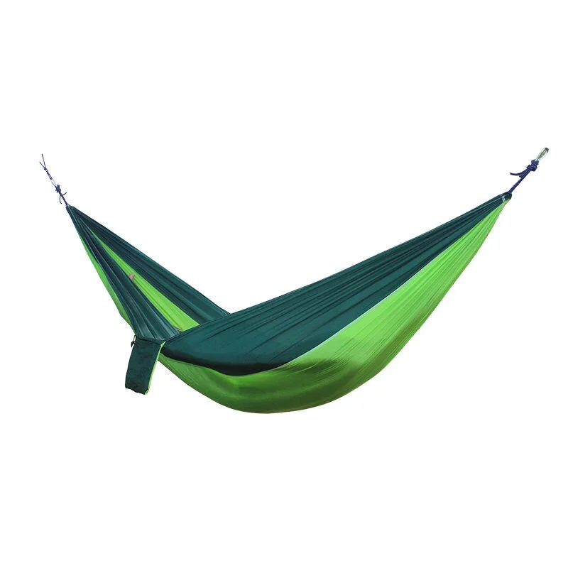 Outdoor double Hammock Portable Parachute Cloth 2 Person hamaca hamak rede Garden hanging chair sleeping travel swing hamac