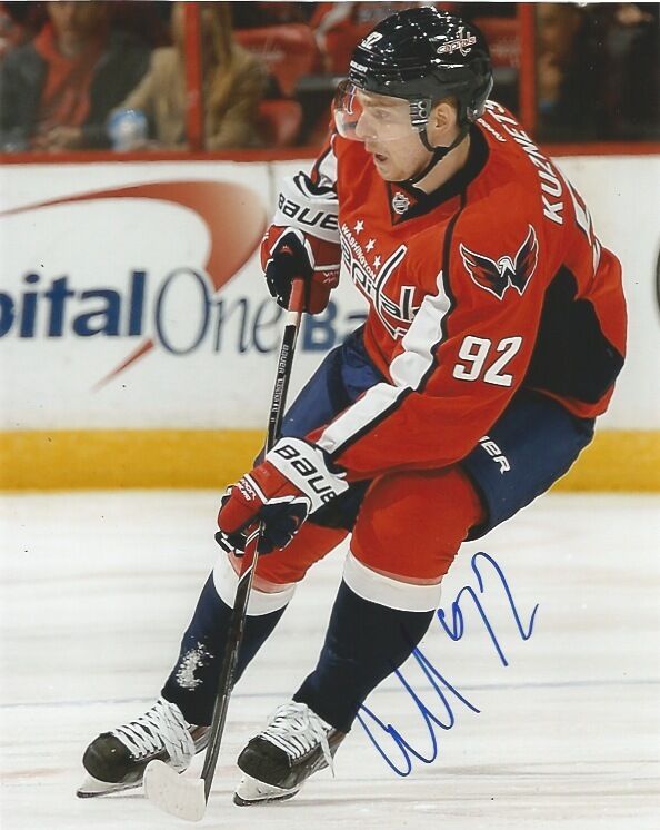 Washington Capitals Evgeny Kuznetsov Signed Autographed 8x10 NHL Photo Poster painting COA G