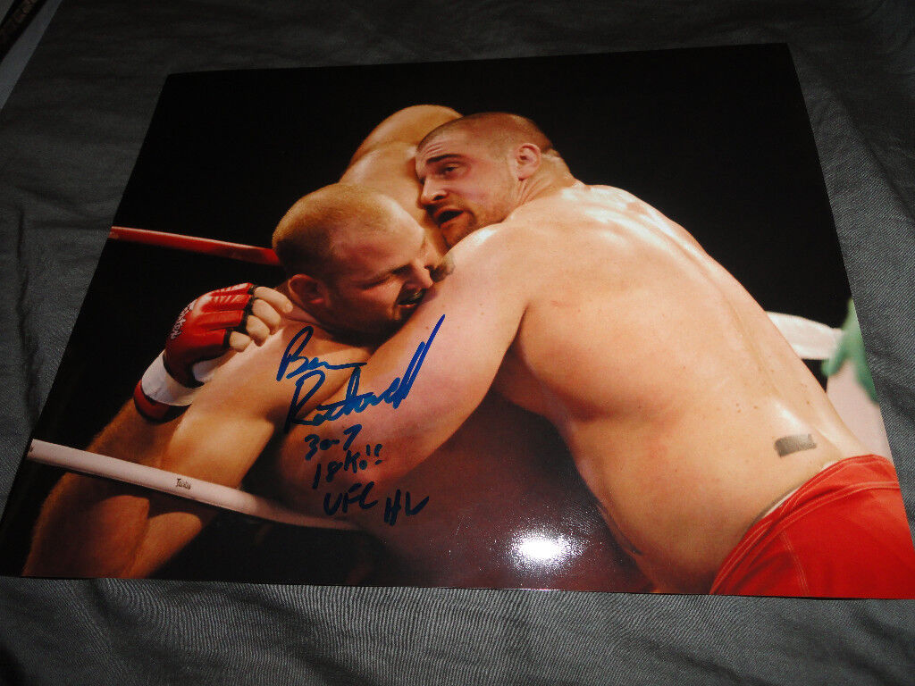 UFC Ben Rothwell Autographed Signed 8x10 Photo Poster painting COA