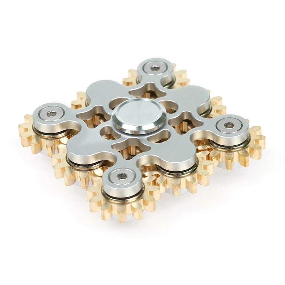 Nine-gears Linkage Fidget Spinner