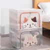 Clothes storage box folding clothes bag home finishing