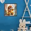 Diamond Painting -DIY Full Round Drill Cute Cat(40*40 CM)