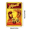 Heart - Vintage Metal Signs - 20*30cm/30*40cm - Music