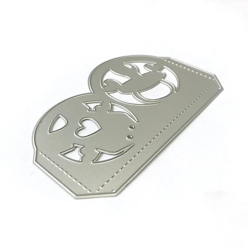 Cute Baby Boy Girl Invitation Border Dies for Card Making Metal Cutting Dies Scrapbooking Craft Dies Stencil Die Cut