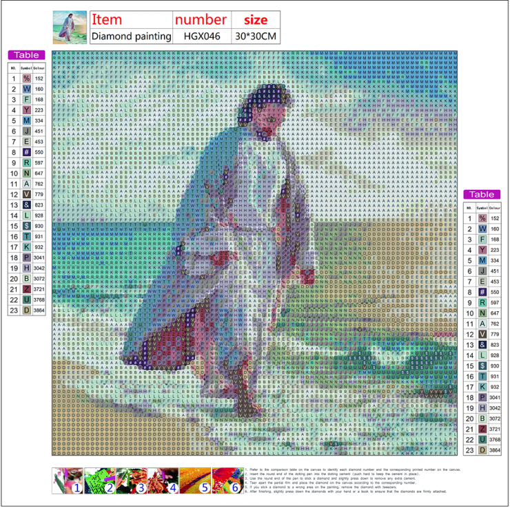 Diamond Painting - Full Round Drill - Jesus Christ(30*30cm)