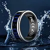 Smart Ring with Display Screen Fitness & Health Tracker Fitness Rings IP68 Waterproof with Call Notification for Both Women and Men