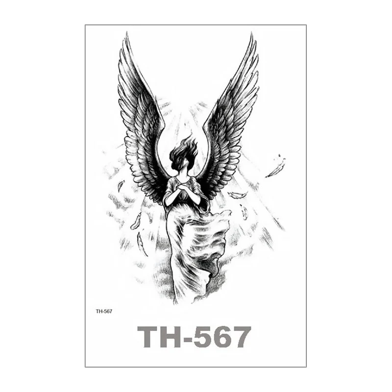 SDRAWING Temporary Tattoo For Women Sexy Tattoo Stickers Body Art Tattoo Chest Stickers Arm Tattoo Men Fashionable Fake Tatoo Cool Tattoo