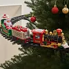 Electric Train Pendant On The Christmas Tree