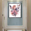 Butterfly Girl-Paint by Numbers Acrylic Paintingg 50*60CM(Watercolor)