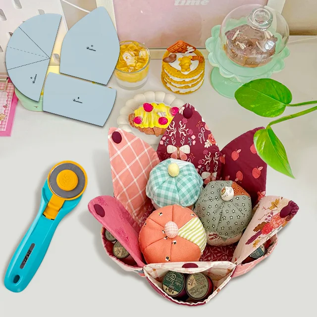 Tulip Shaped Pocket Basket Templates(3PCS)-Tutorial Included
