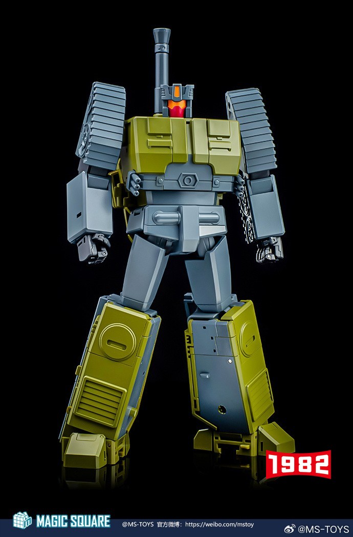 Magic Square MS-03 Bruticus Heavy Gunner Brawl Transformers Action Figure Durable Collectible Robot Toy Premium Gift for Kids Adults