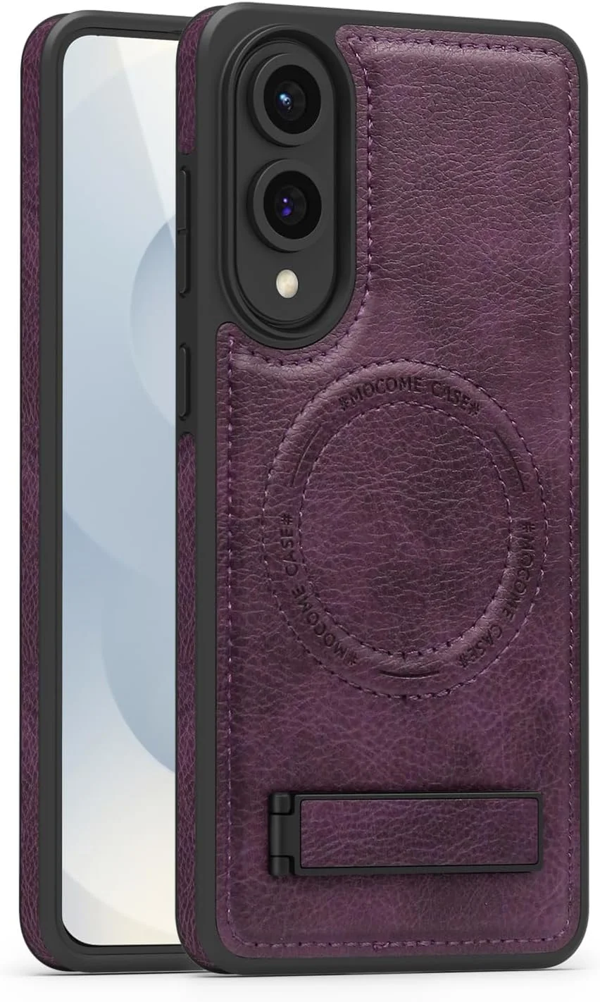 Samsung Galaxy Z Fold 6 Leather Case Magnetic Protective Case Holder Phone Case