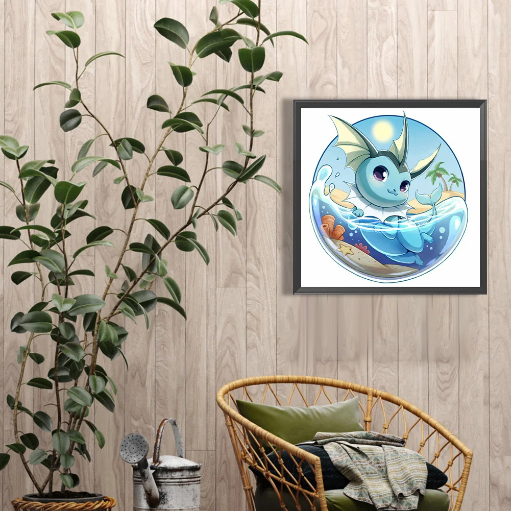 Diamond Painting - Full Round Drill - Pokemon(Canvas|40*40cm)