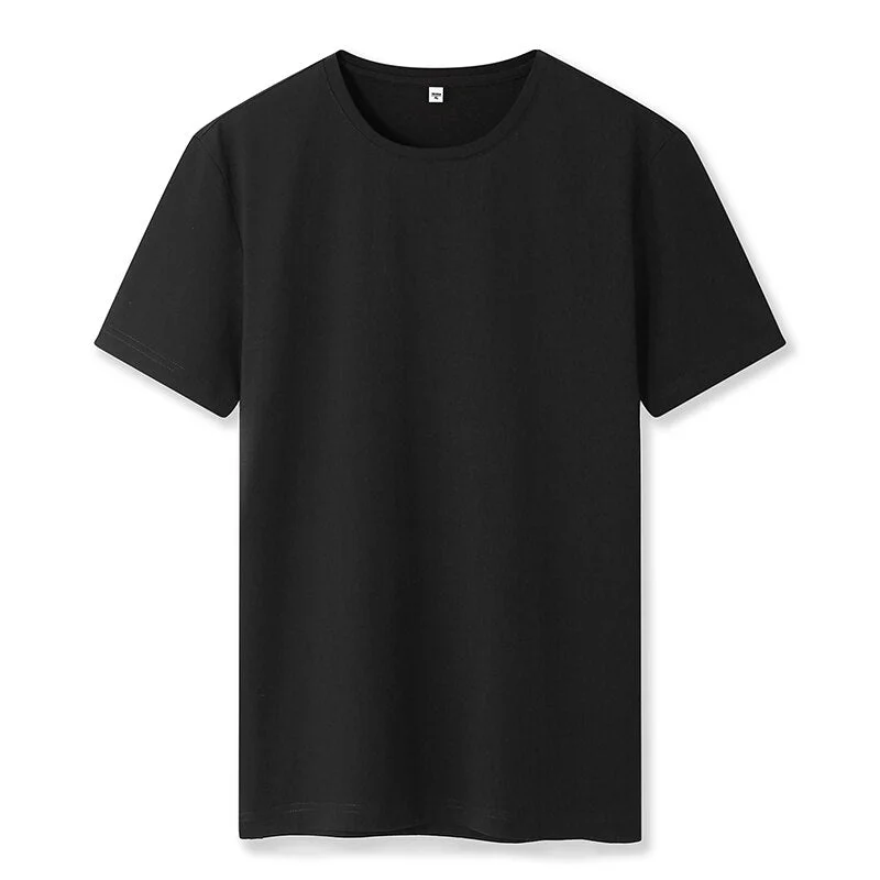 Men Basic T-Shirt Tops O-Neck Classical 2021 Summer Men 100% Cotton Casual Solid Brand Shirt Man Short Sleeve Jerseys Tee Tshirt