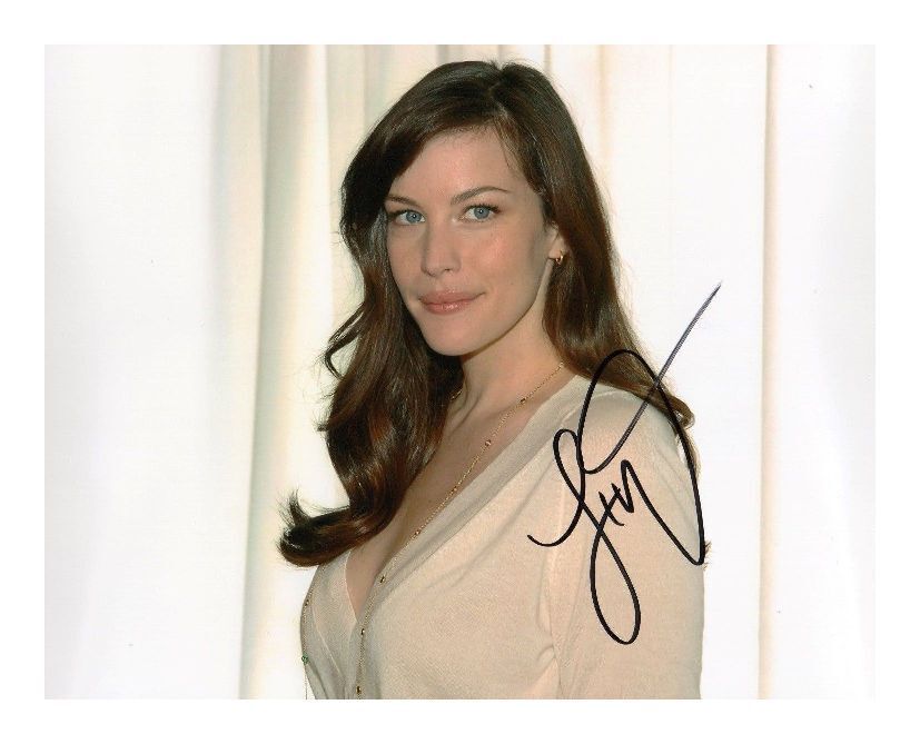 LIV TYLER AUTOGRAPHED SIGNED A4 PP POSTER Photo Poster painting PRINT 1