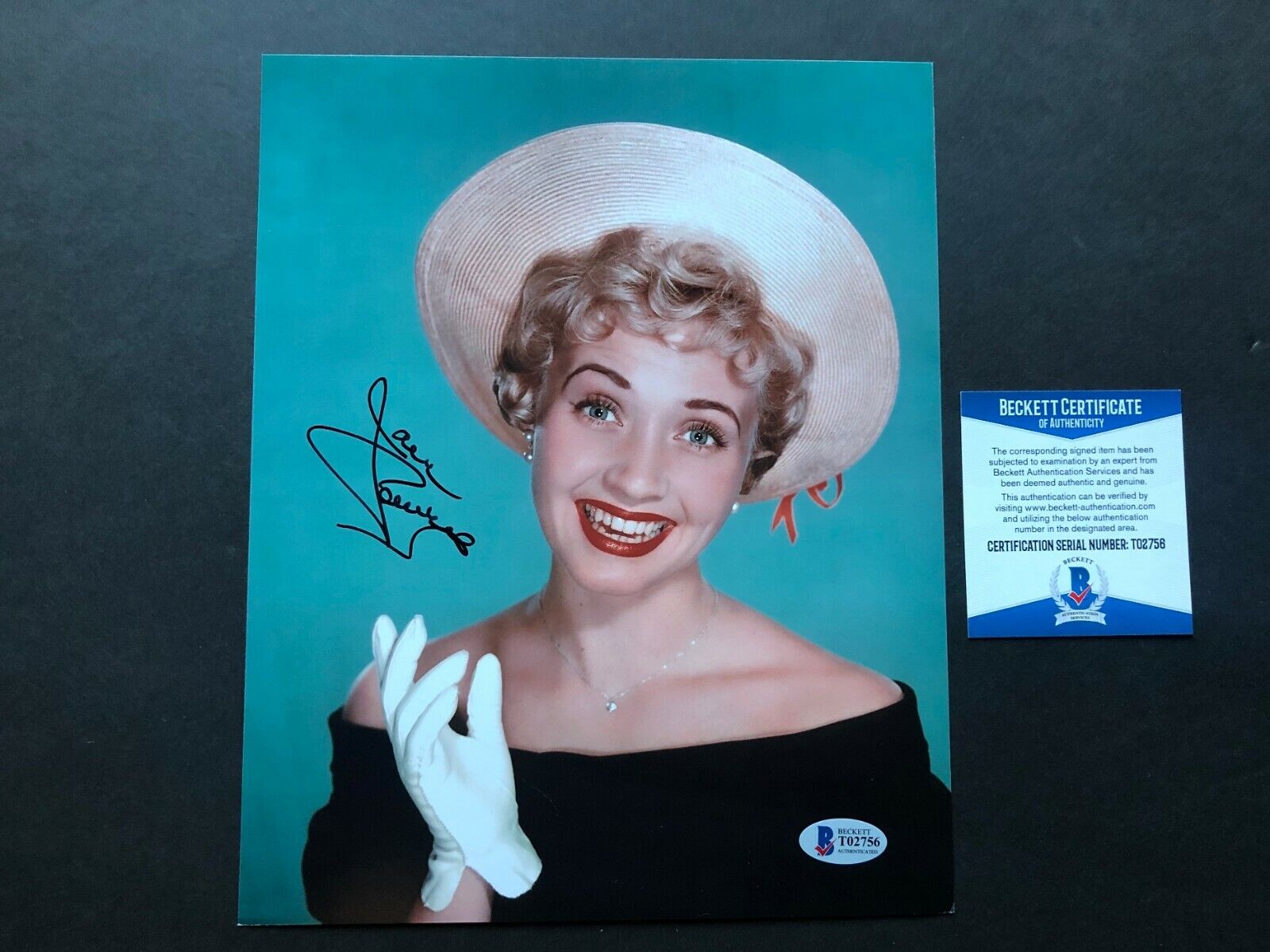 Jane Powell Hot signed autographed classic sexy 8x10 Photo Poster painting Beckett BAS coa