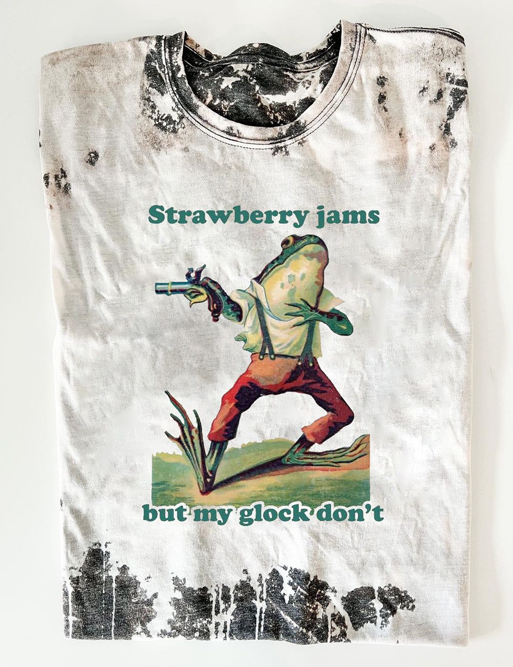 Strawberry Jams But My Glock Don't Graphic Tee