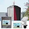 Ultrasonic Water Tank Liquid Level Meter with Temperature Sensor Time Display