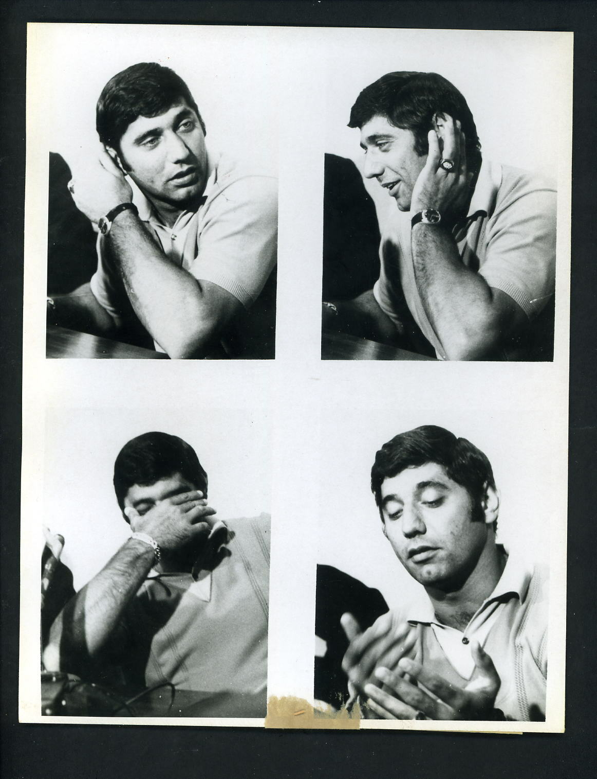 Joe Namath sells interest in Bachelors III Night Club 1969 Press Photo Poster painting NY Jets