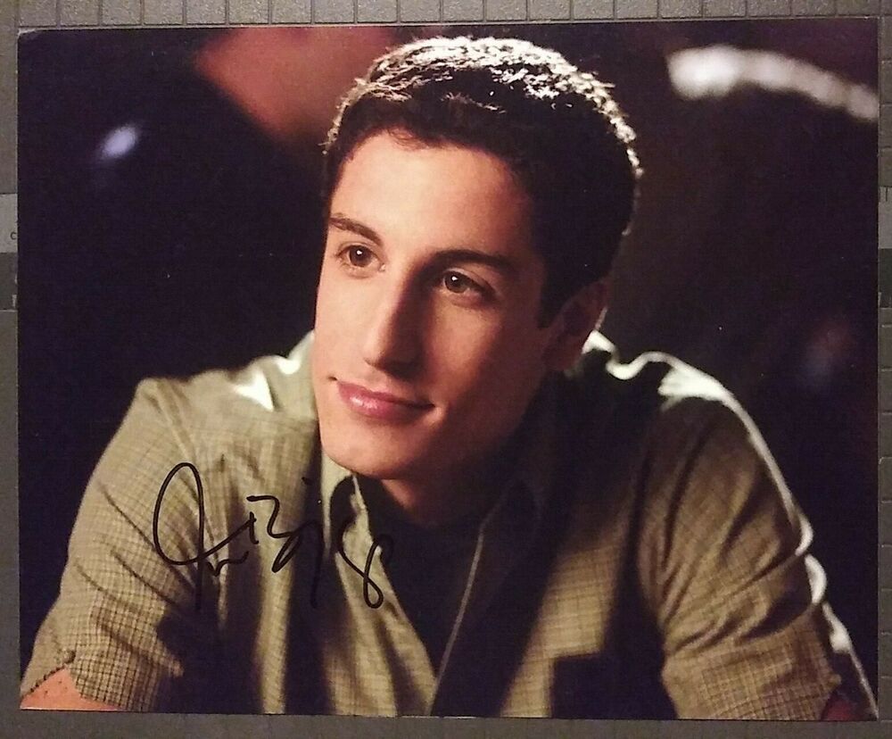 Jason Biggs signed 8x10