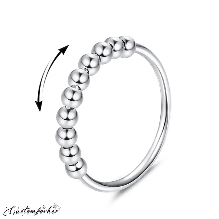 10 Bead Anxiety Ring Prevent Nail Biting