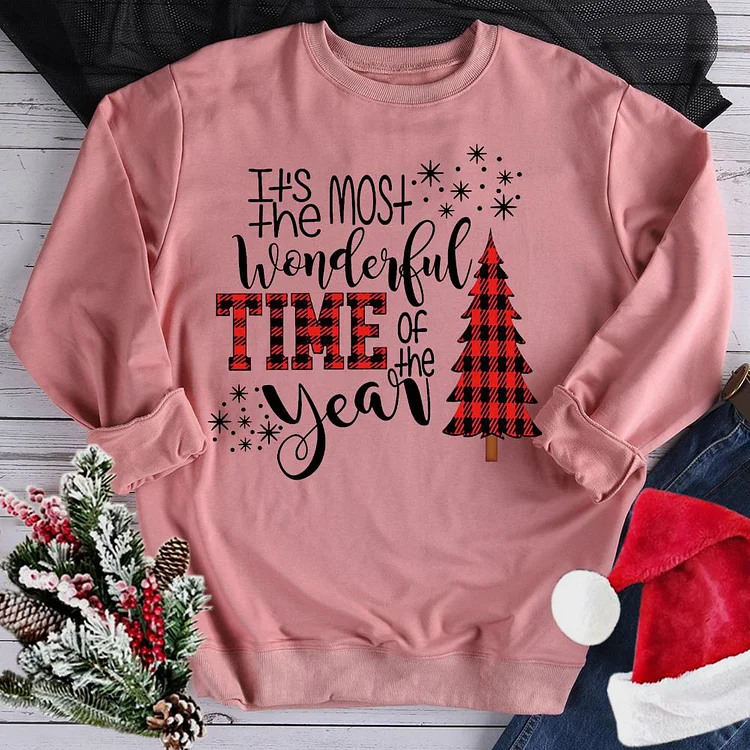 It's The Most Wonderful Time Of The Year Sweatshirt-07689-Annaletters