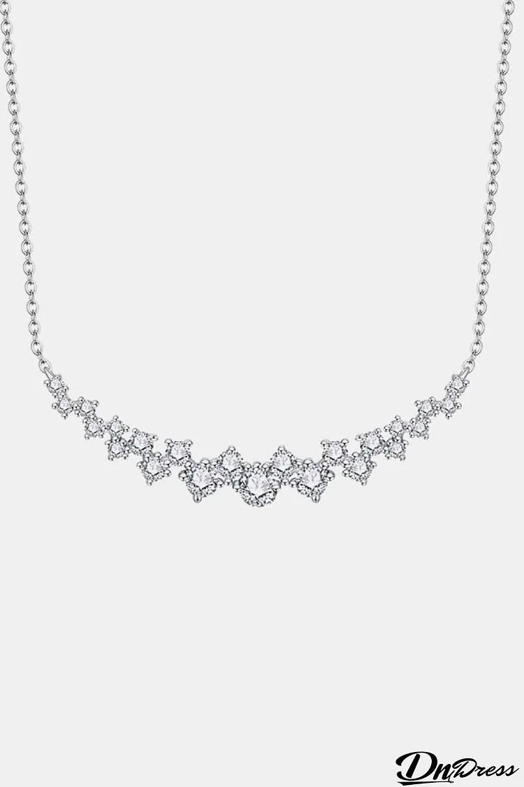 1.64 Carat Moissanite 925 Sterling Silver Necklace