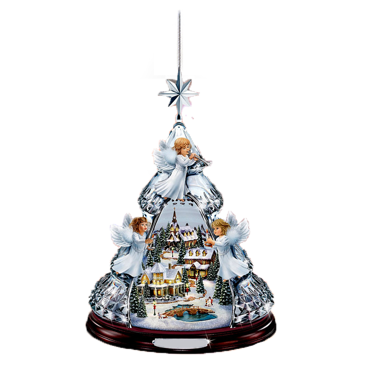 🎄Thomas Kinkade-:Christmas tree decoration