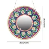 DIY Diamonds Painting Mirror Datura Special Shaped Crystal Drill Crafts Kit